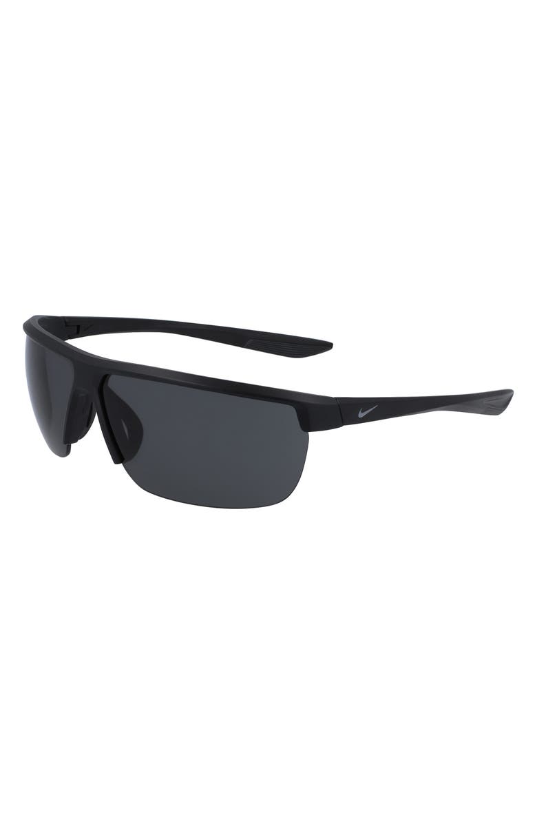 Nike 71mm Nike Tempest Rectangle Sunglasses, Alternate, color, 