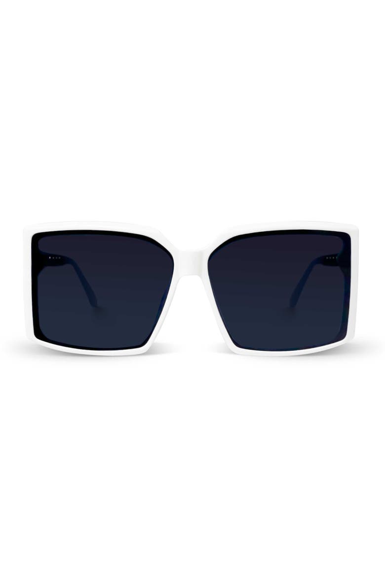 The Farrah Sunglasses, Main, color, White