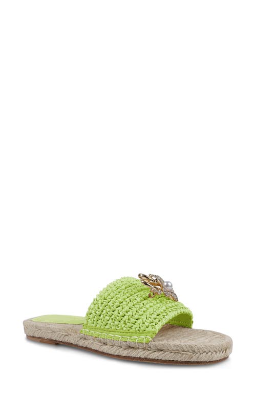 Artisan Crafted By Zigi Lariana Slide Sandal in Lemon Flower 