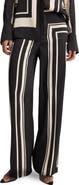 MANGO Satin Wide Leg Pants