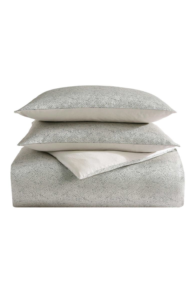 Speckled Stain Weave Comforter Set, Main, color, TAUPE