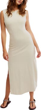 Free People Eventide Sleeveless Eyelet Midi Dress