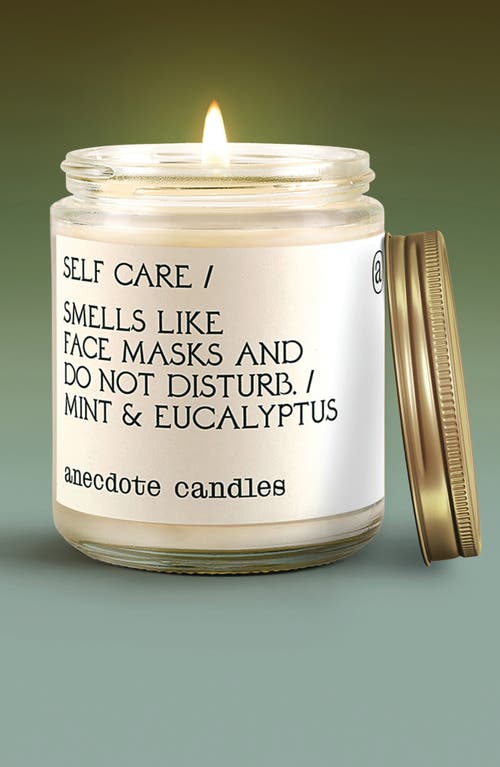 Anecdote Candles Self Care Candle In White