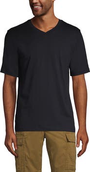 Lands' End Super-T Short Sleeve V-Neck T-Shirt