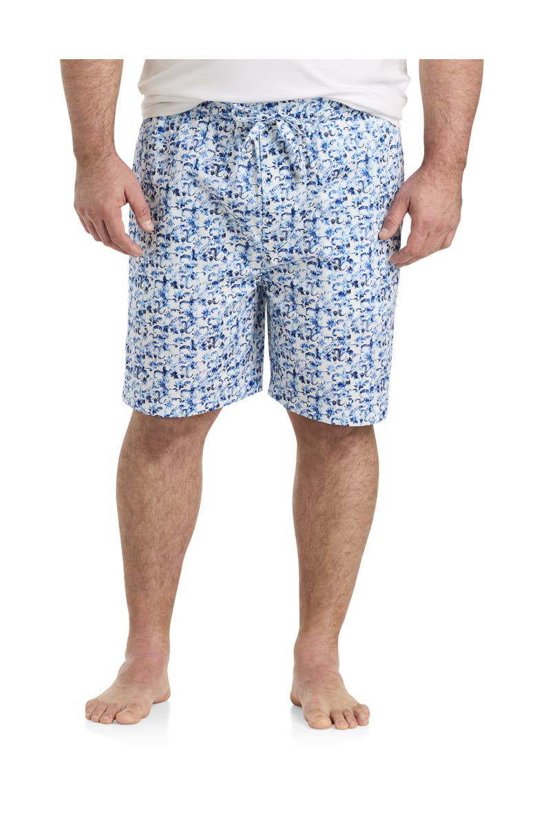 Robert Graham DXL Big & Tall  Paisley Pajama Shorts, Main, color, 