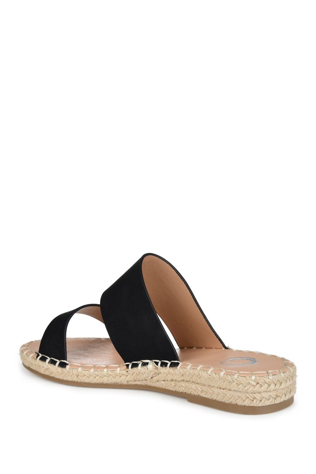 Journee Collection JOURNEE Suzzie Dual Strap Espadrille Slide Sandal, Alternate, color, 