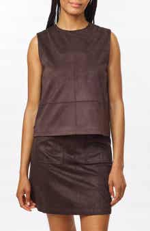 Reversible Faux Suede Vest