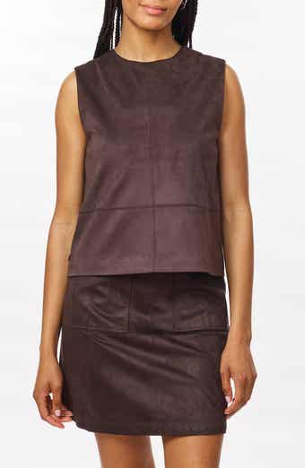 Reversible Faux Suede Vest