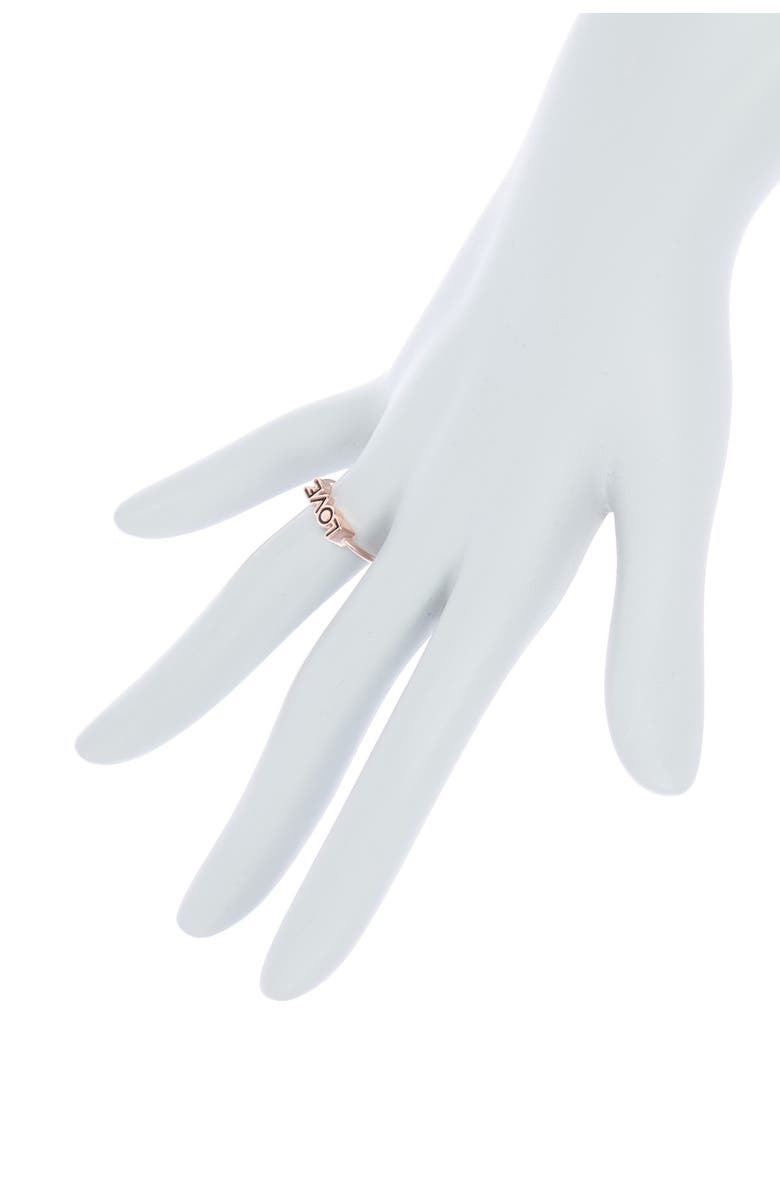 Alex and Ani Depth of Love Adjustable Ring, Alternate, color, 