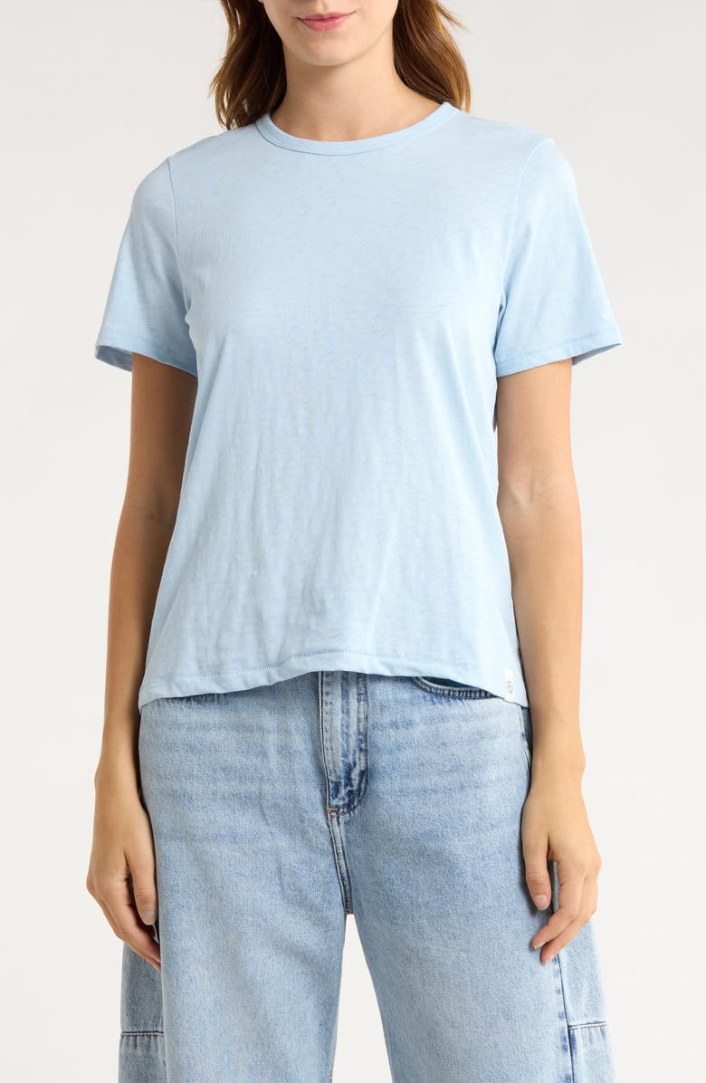 rag & bone The Slub Cotton T-Shirt, Main, color, Raindrop