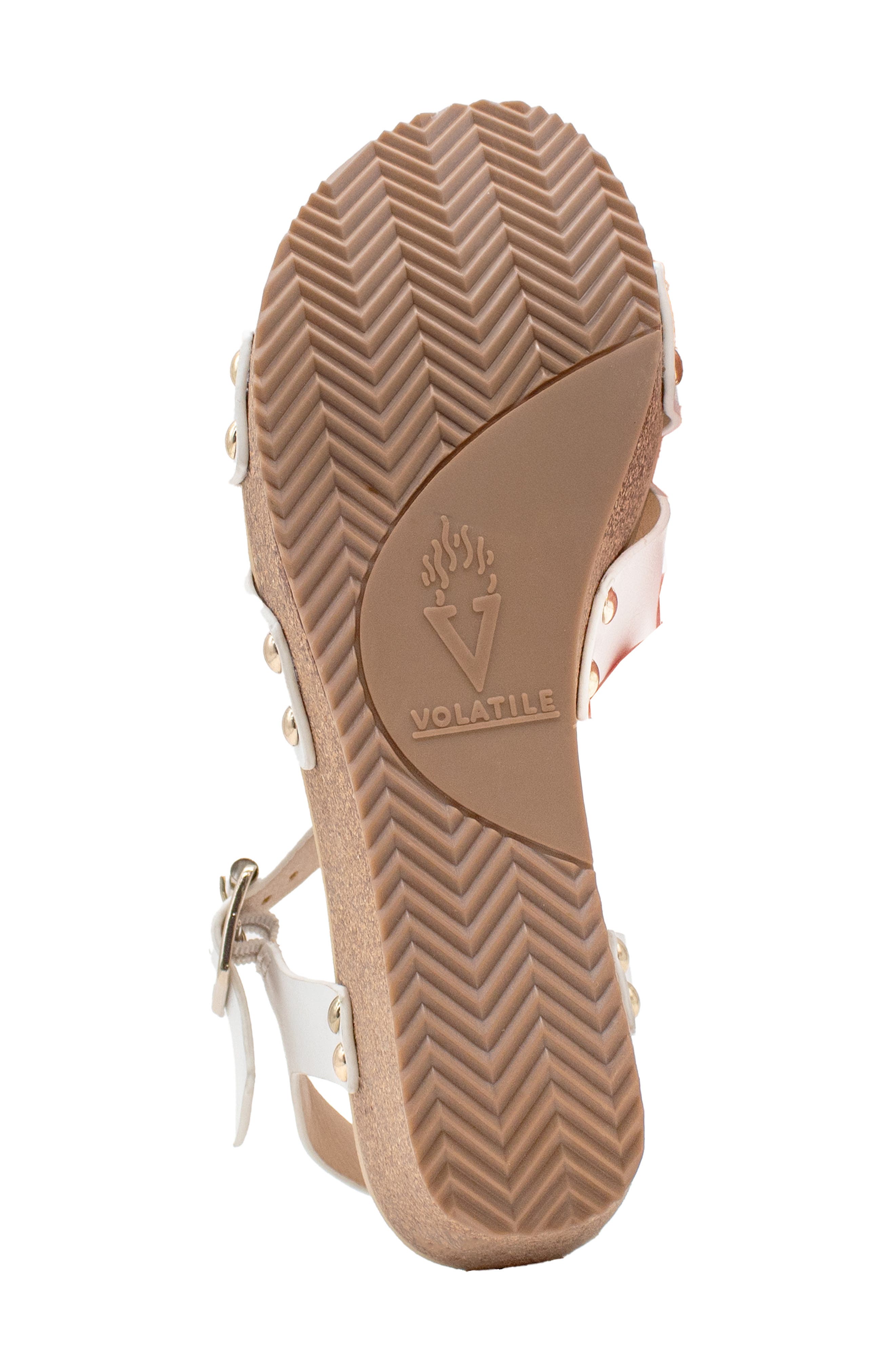 Volatile Agnes Ankle Strap Platform Wedge Sandal, Alternate, color, 