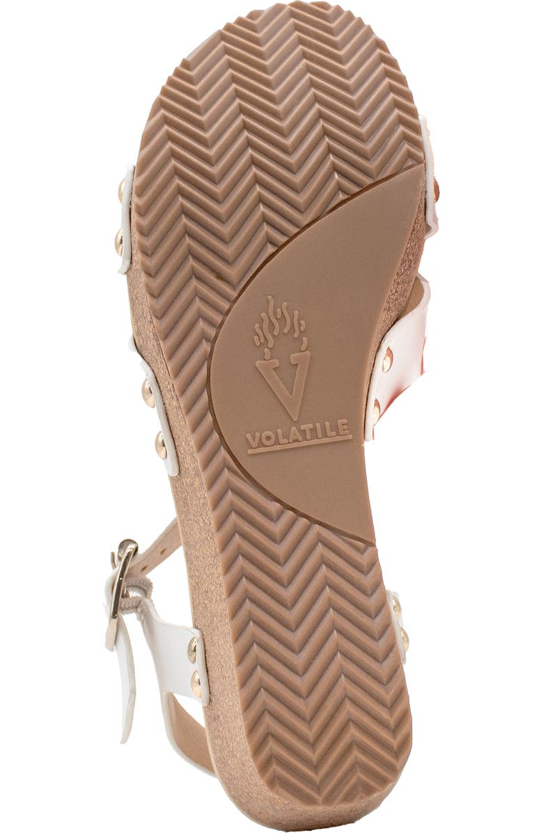 Volatile Agnes Ankle Strap Platform Wedge Sandal, Alternate, color,
