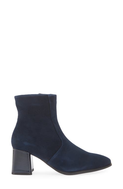 Regarde Le Ciel Millie Block Heel Bootie In Blue