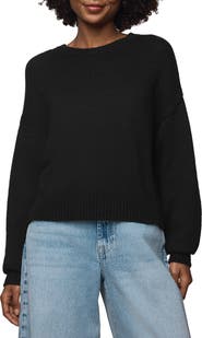 Splendid Delaney Crewneck Cotton Blend Sweater