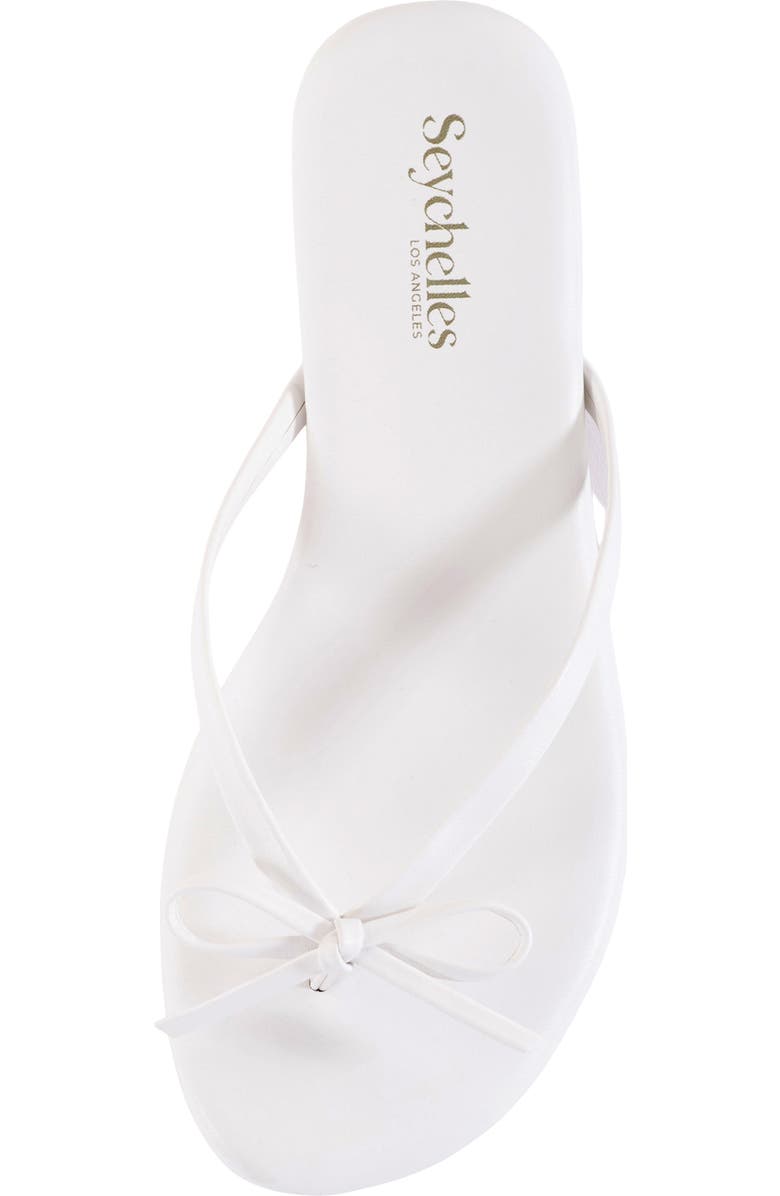 Seychelles Wish List Flip Flop, Alternate, color, White