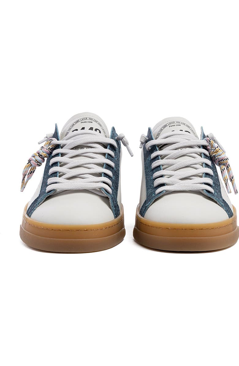 P448 Jack Sneaker, Alternate, color, Flower White