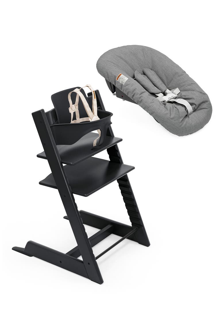 Tripp Trapp® Highchair² & Newborn Set $463 Value, Alternate, color, ANTHRACITE