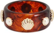 Petit Moments Detailed Resin Bangle Bracelet