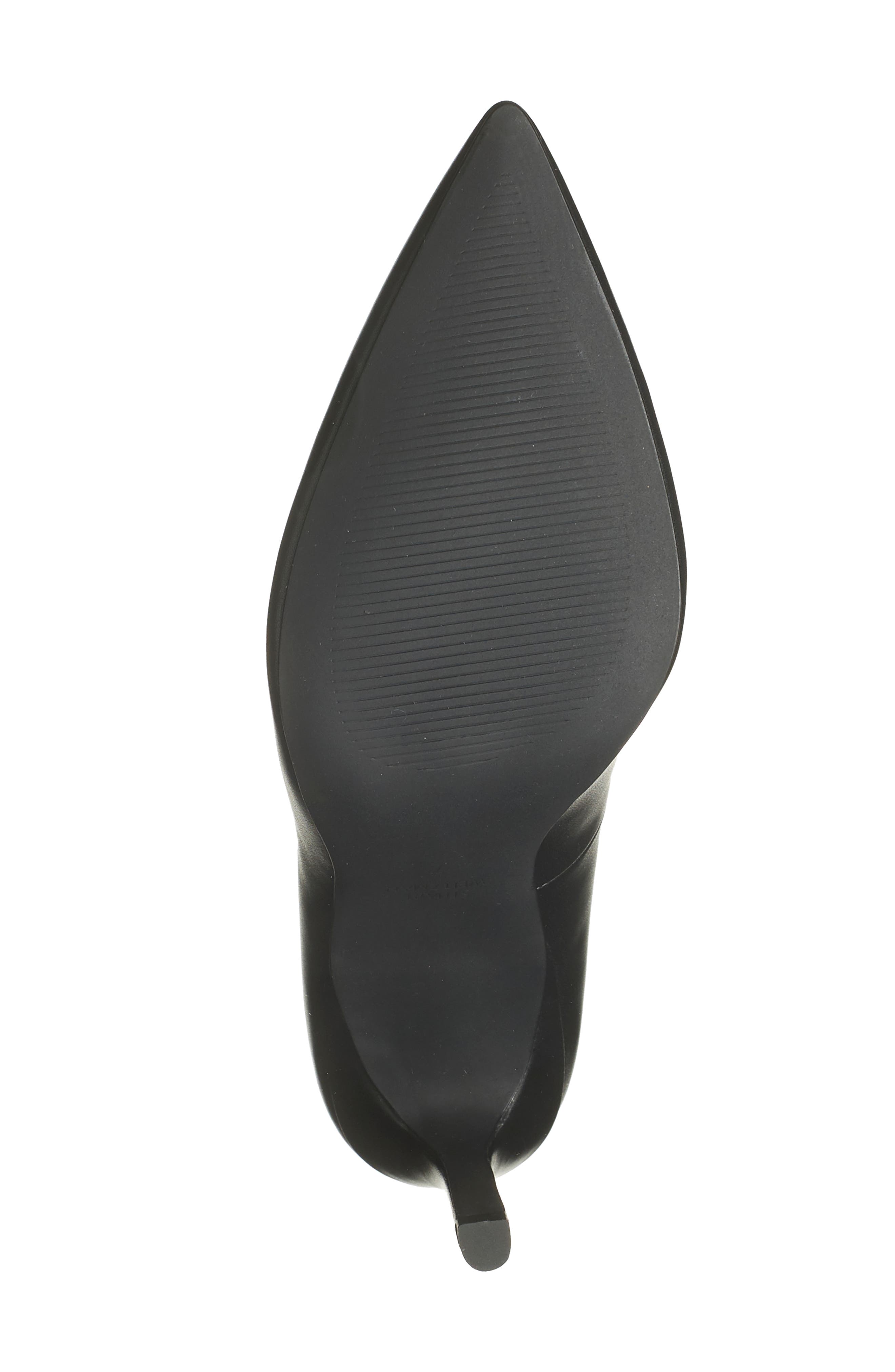 Stuart Weitzman Leigh 95 Pointed Toe Pump, Alternate, color, Black