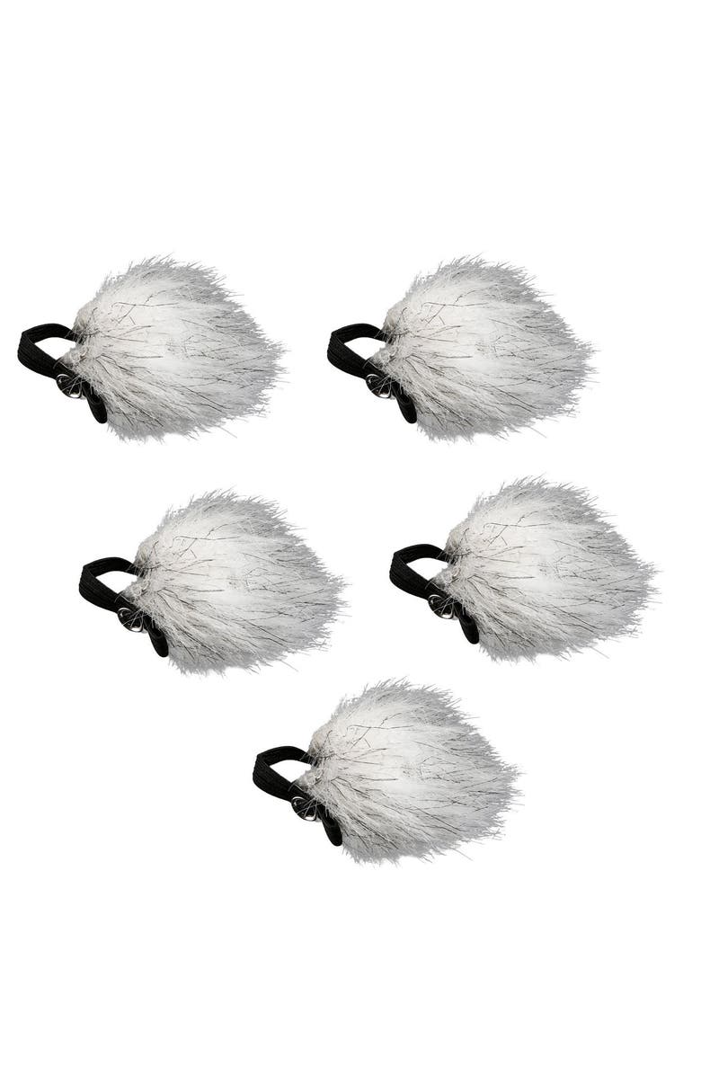 MOVO WS10n Universal Furry Outdoor Microphone Windscreen Muff for All Lavalier Microphones, Main, color, Black