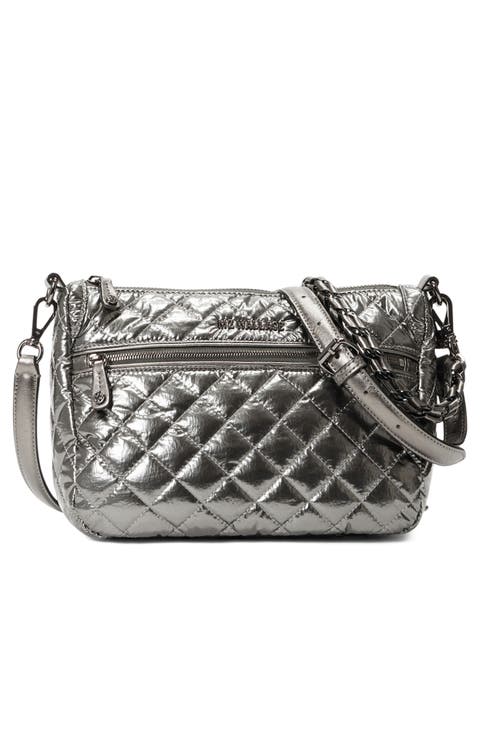 Crosby Ella Quilted Nylon Crossbody Bag