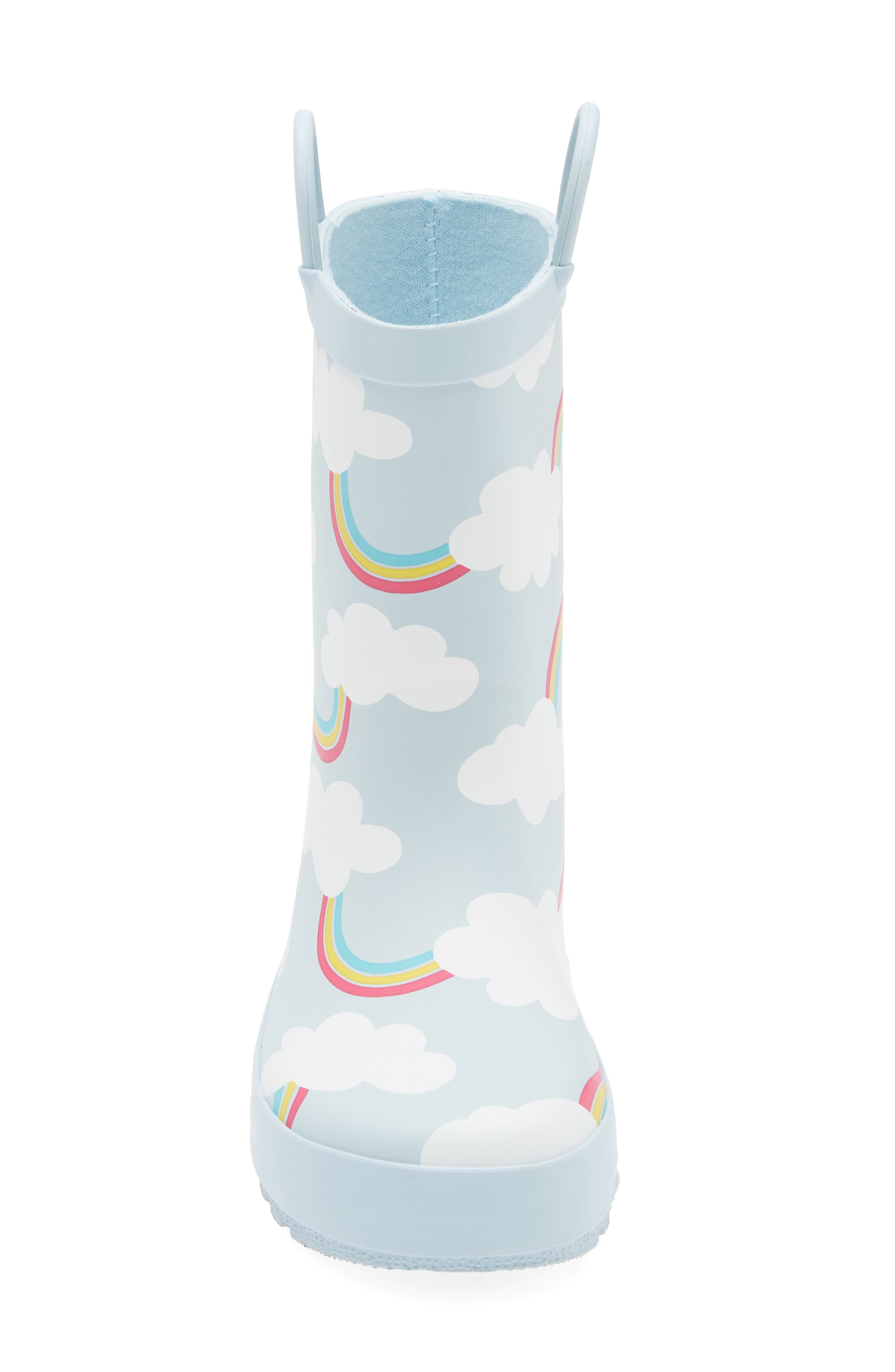 Tucker + Tate Kids' Rainbow Rain Boot, Alternate, color, Blue Multi