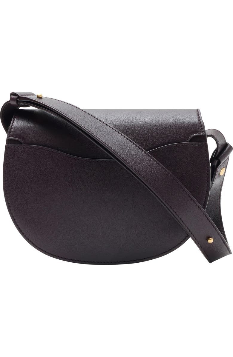 Burberry Small Bridle Logo Leather Crossbody Bag, Alternate, color, Rubus