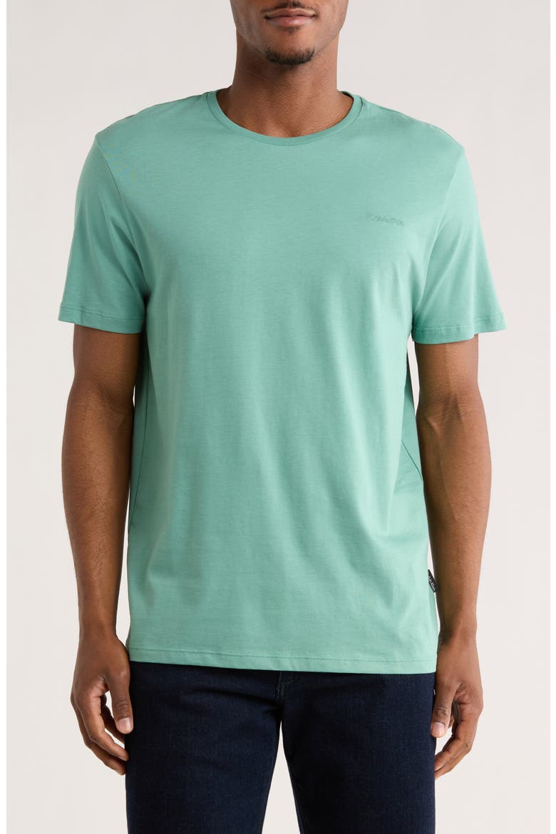 Liquid Logo T-Shirt, Main, color, BERYL GREEN