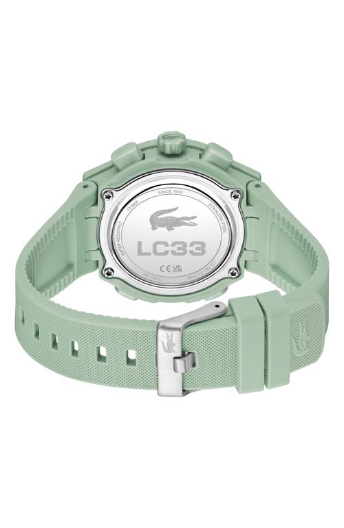 Shop Lacoste Lc33 Silicone Strap Watch, 40mm