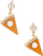 Leith Pumpkin Pie Drop Earrings