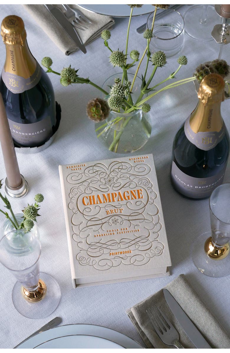 PRINTWORKS The Essentials Champagne Tools Gift Set, Alternate, color, Beige