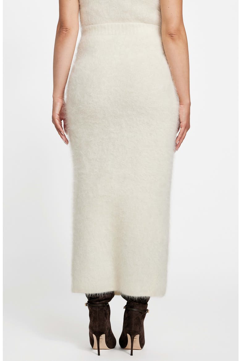 Agnes Alpaca Blend Maxi Skirt, Alternate, color, IVORY