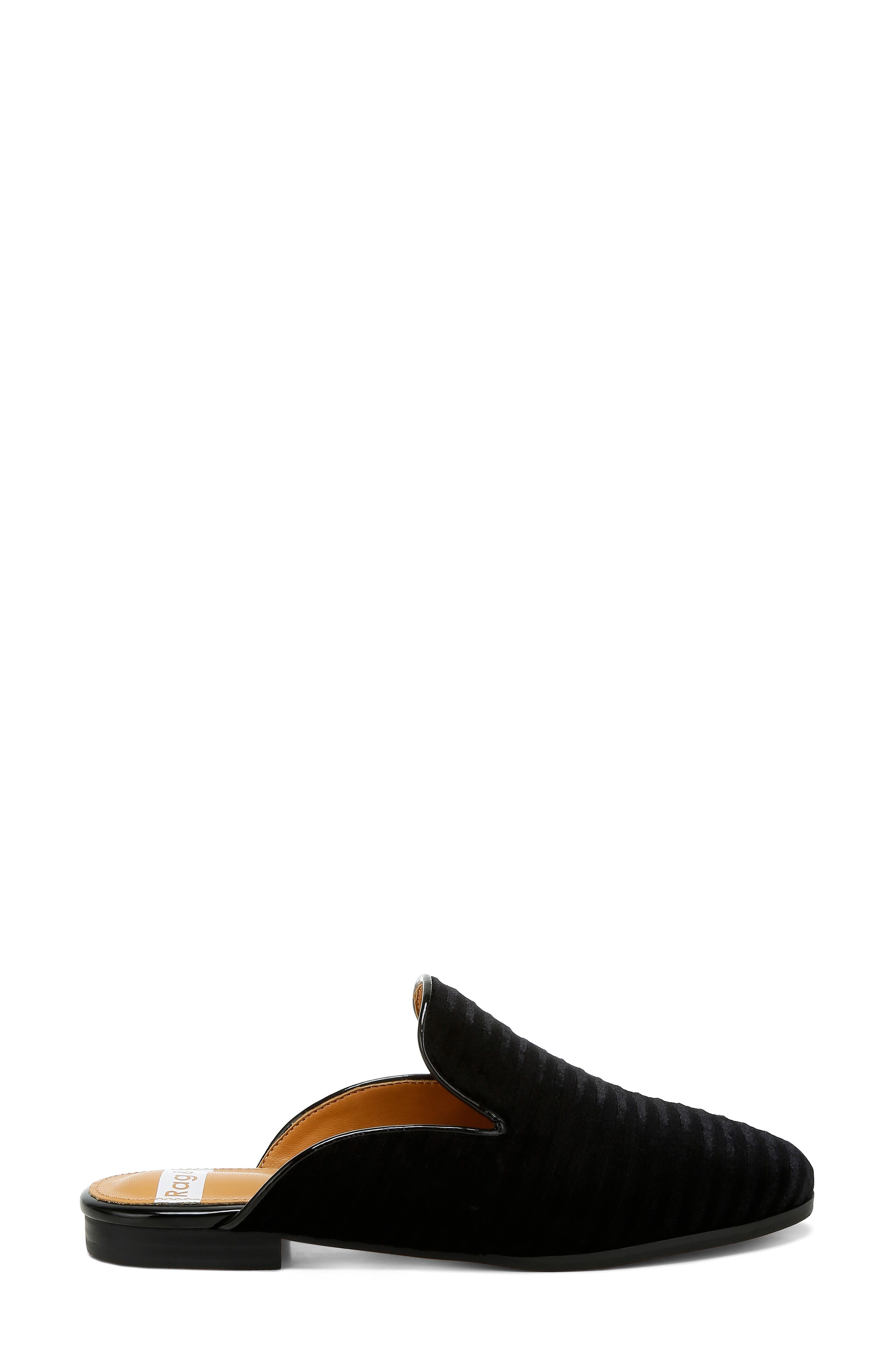 Rag & Co Ouzini Textured Velvet Mule, Alternate, color, 