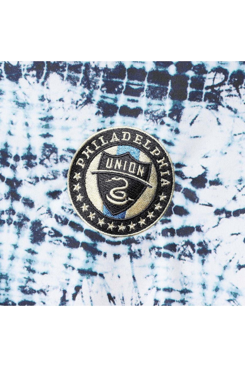 Men's Antigua Navy Philadelphia Union Vivid Polo, Alternate, color, Navy