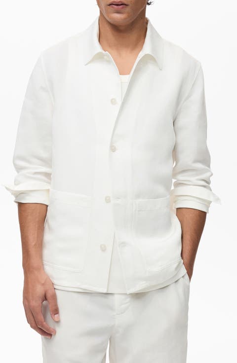 Patch Pocket Button-Up Shirt