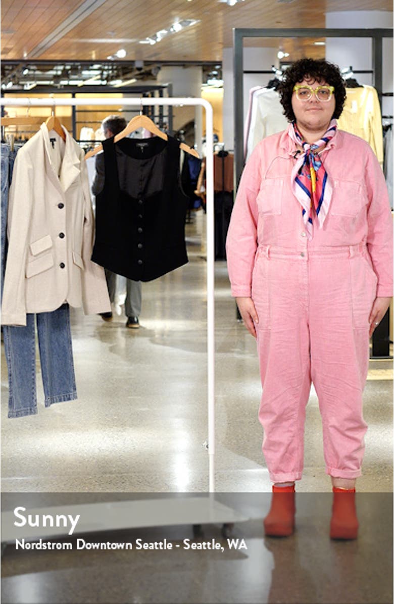 Mariana Crepe Vest, sales video thumbnail