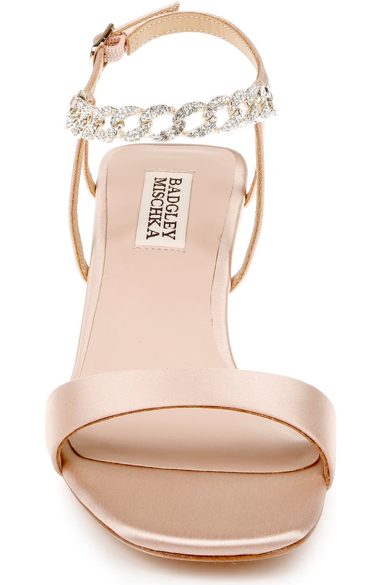 Badgley Mischka Collection Kaelyn Wedge Sandal, Alternate, color, Soft Blush