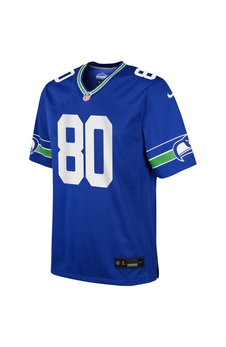 Nike Youth Nike Steve Largent Royal Seattle Seahawks Alternate Retired Player Game Jersey, Alternate, color, Royal