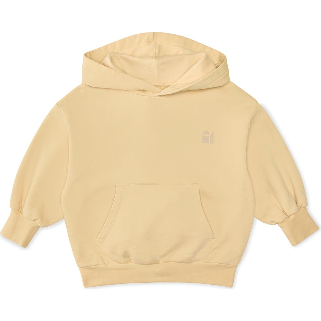 The Sunday Collective Kids' Natural Dye Everyday Pullover in Yellow