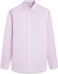 Bugatchi Axel Floral Jacquard Cotton Button-Up Shirt