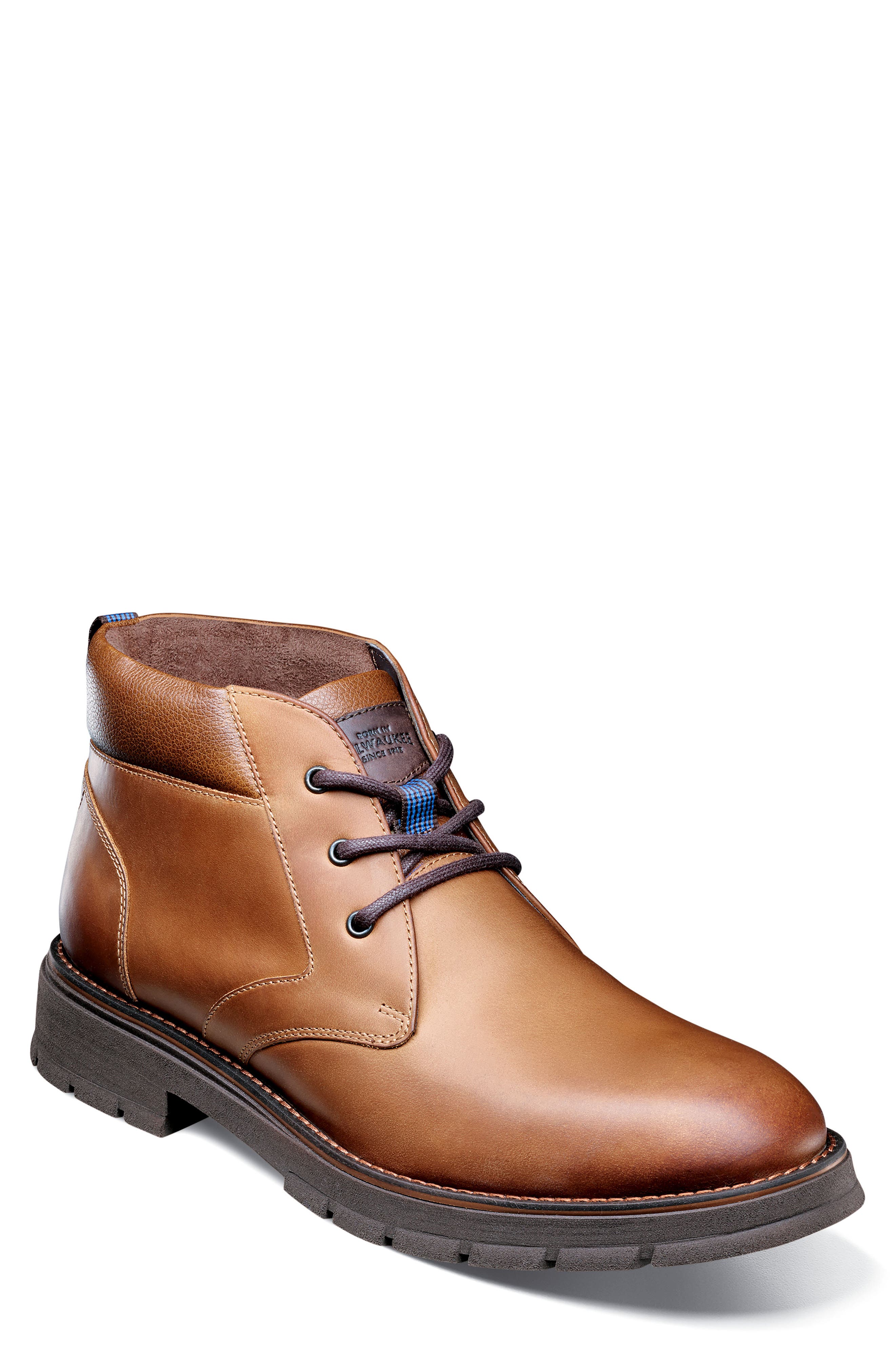 Briggs Plain Toe Boot, Main, color, TAN