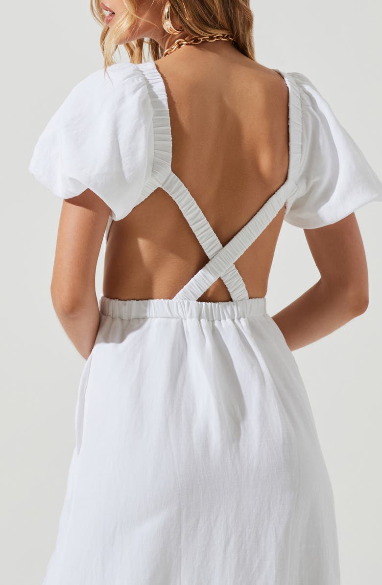 ASTR the Label Jelena Side Cutout Maxi Dress, Alternate, color,