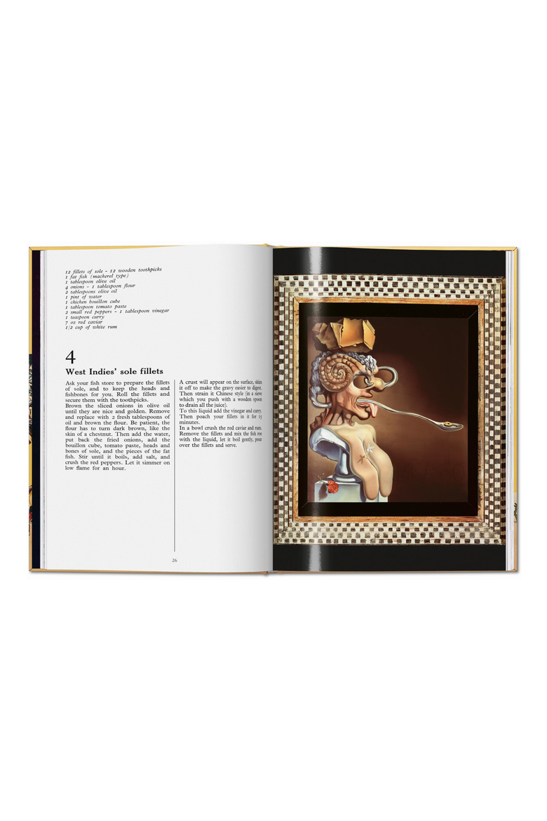Dali Les diners de Gala Book, Alternate, color, Yellow