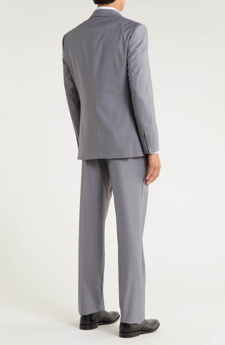 ZEGARIE Grey Mélange 3-Piece Suit, Alternate, color, Grey