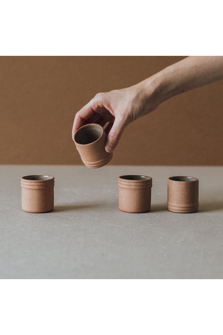 Mezcal Cup, Alternate, color, Terracotta