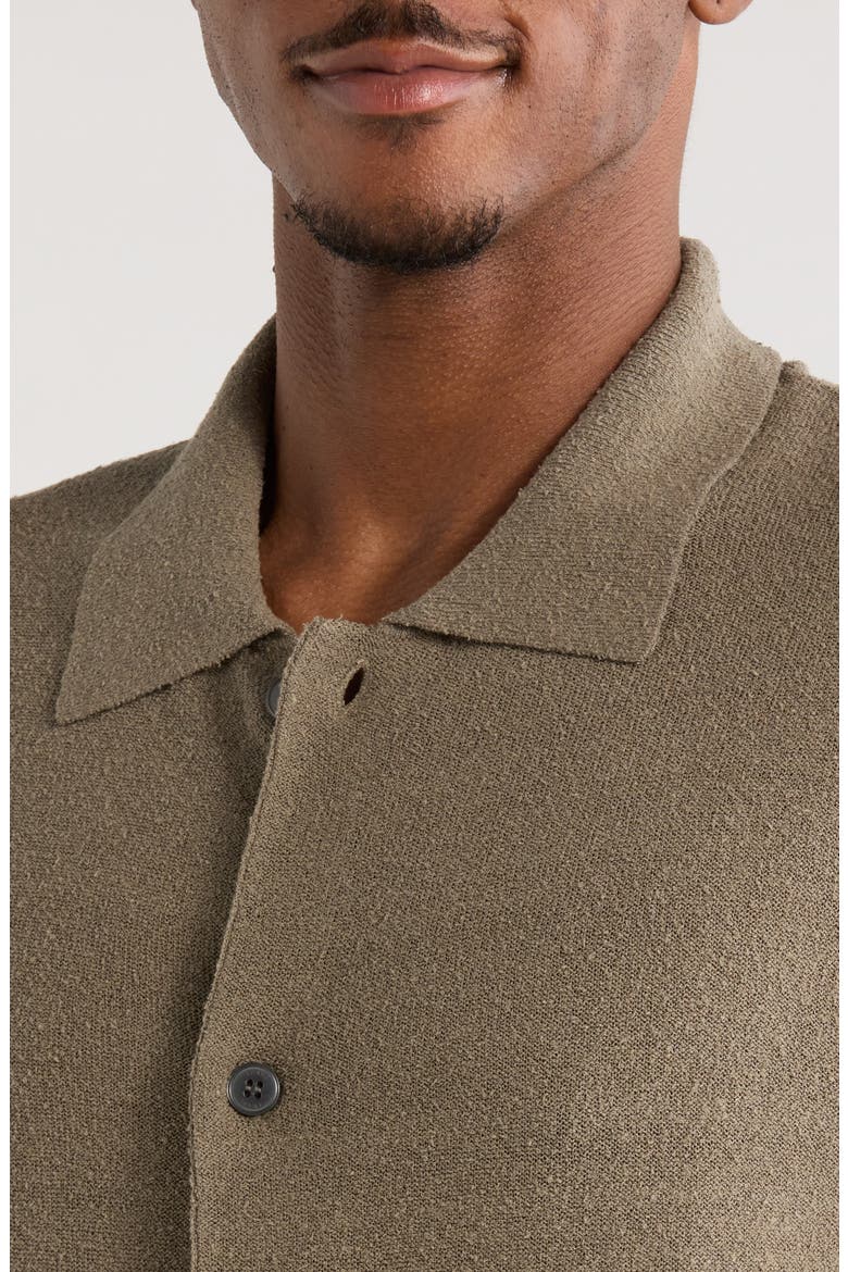 Linen & Silk Blend Button-Up Shirt (Men) | Nordstrom