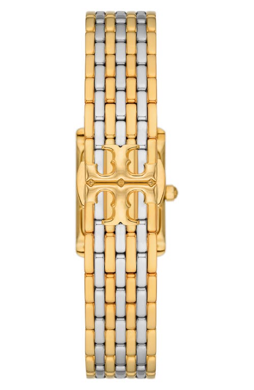Tory Burch The Eleanor Two-hand Two-tone Stainless Steel Watch In Two-tone