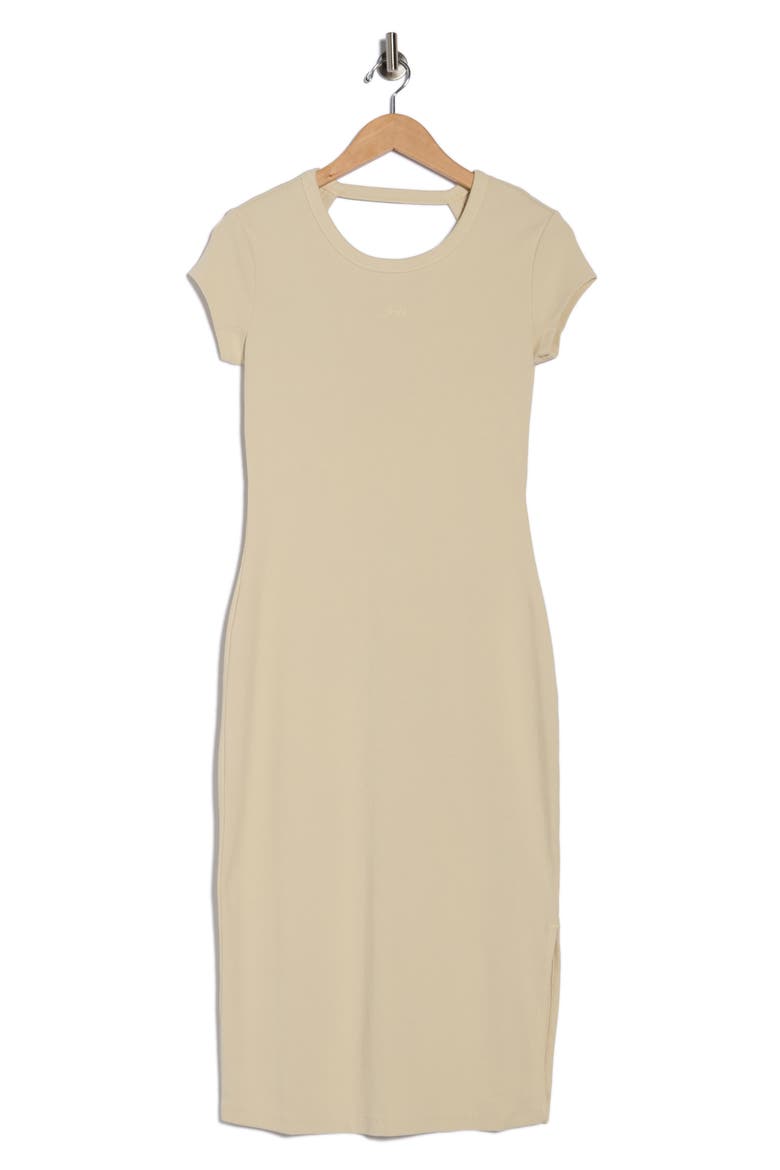 Elira Short Sleeve Sheath Dress, Alternate, color, OPEN BEIGE