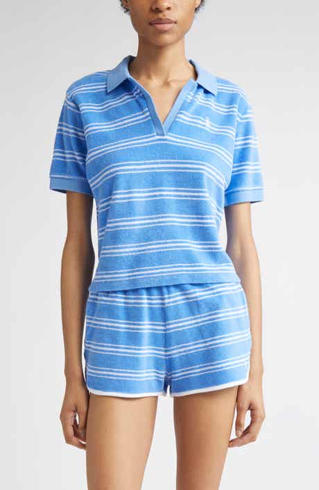 Sporty & Rich Terry Cloth Polo