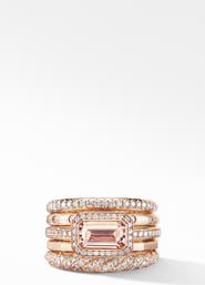 David Yurman Fine Cable Stack Ring